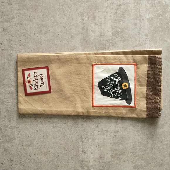 🦃 Kane Home Give Thanks Dishtowel - Picture 1 of 4